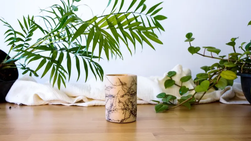 Rooted Handmade Ceramic Mug | Eggshell