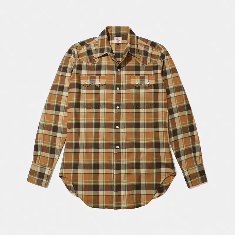 Sawtooth Westerner Brown Check