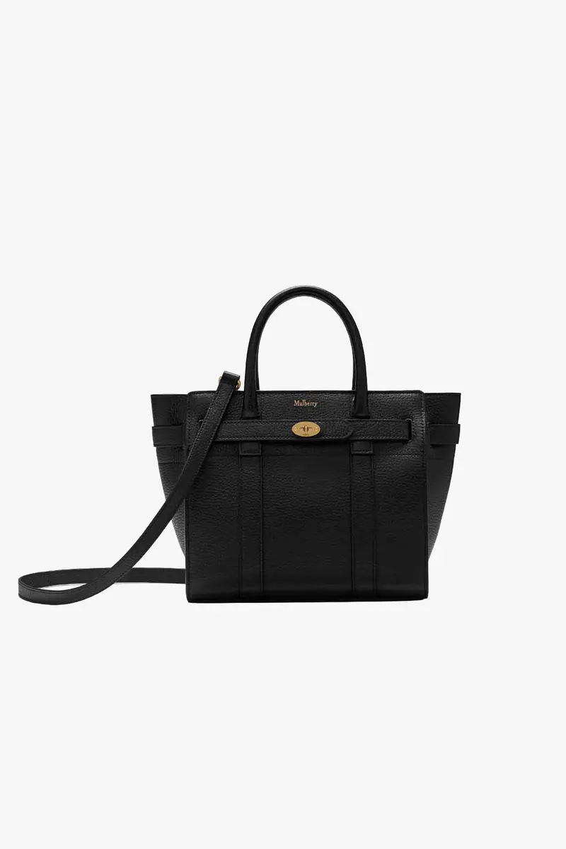 Mulberry Small Zipped Bayswater Sml Classic Grain