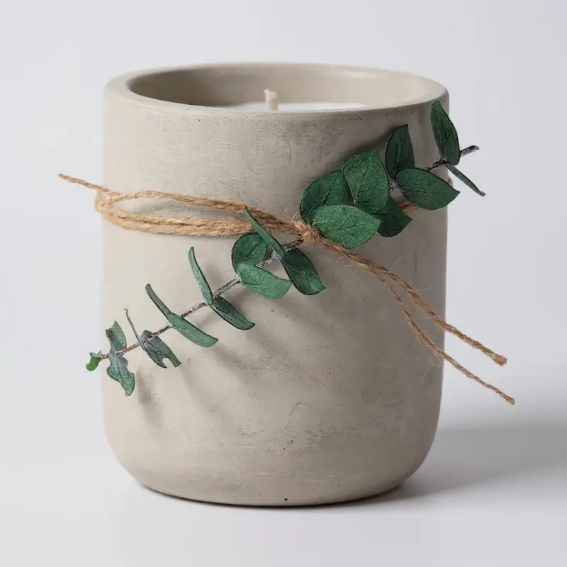 Palo Santo Cement Candle