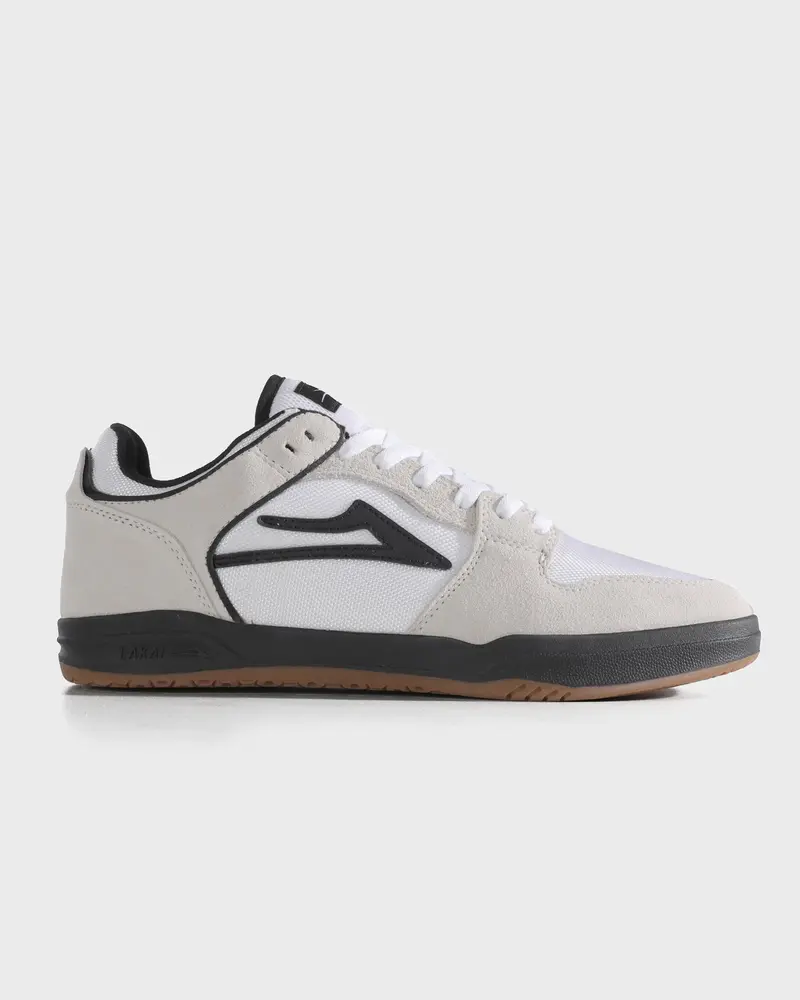 Telford Low - White Suede Cordura Black