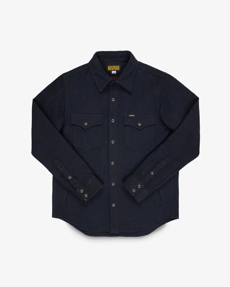 Iron Heart - Ihsh-437 Indigo Dobby CPO