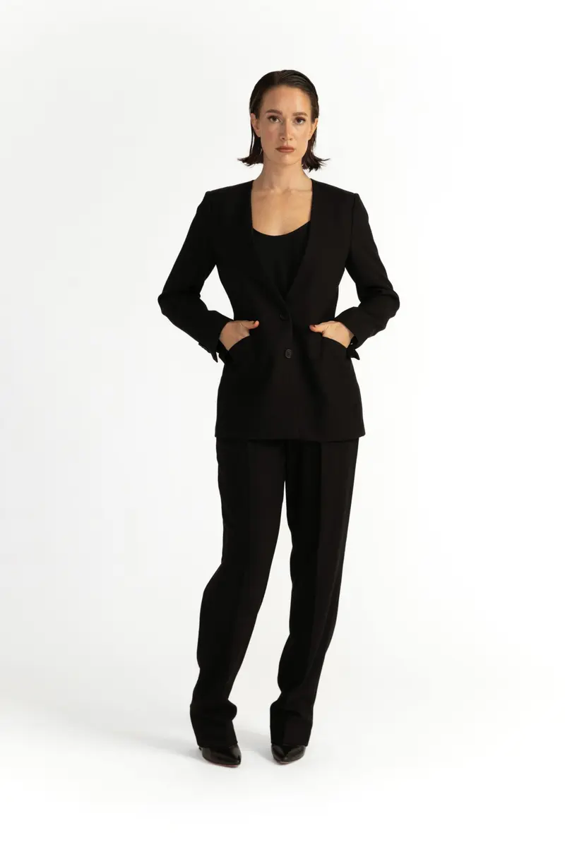 Nacka Jacket - Collarless Evening Jacket