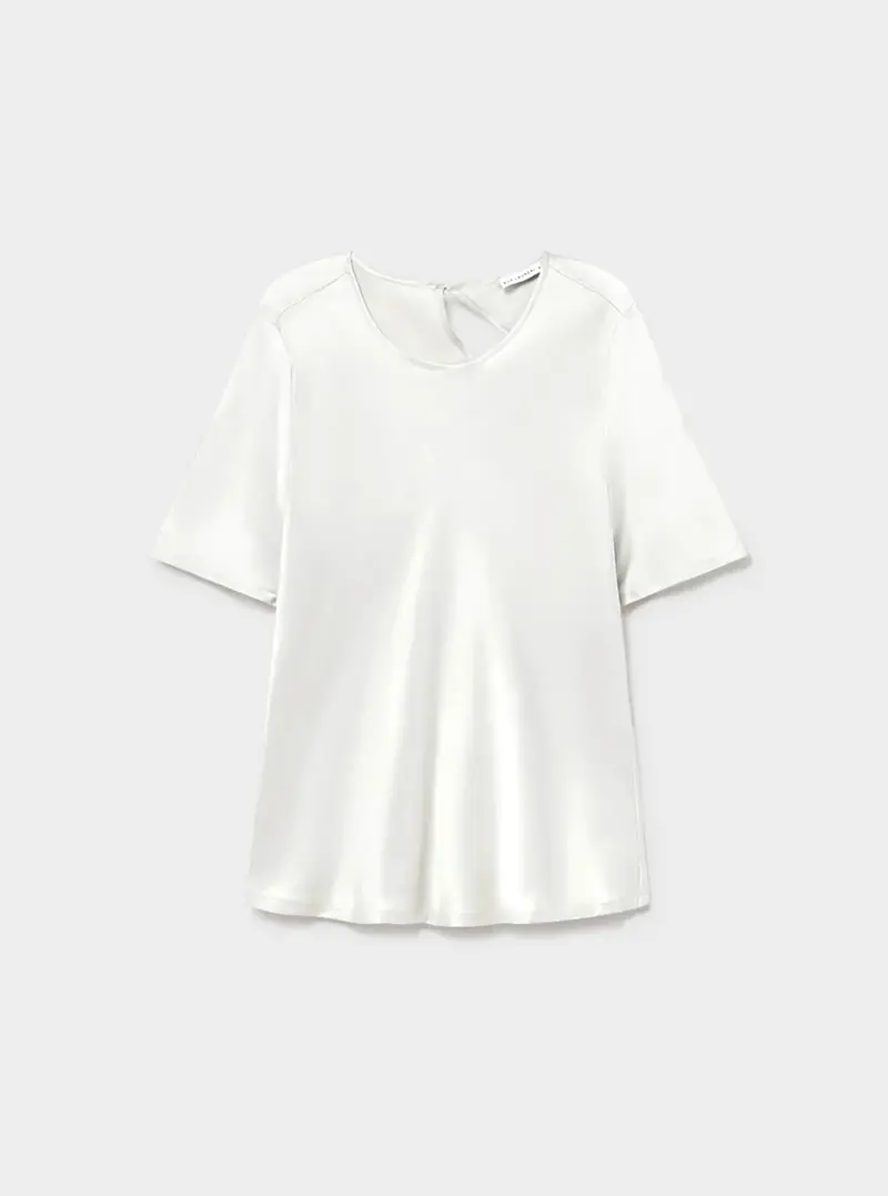 Short Sleeve Bias Top