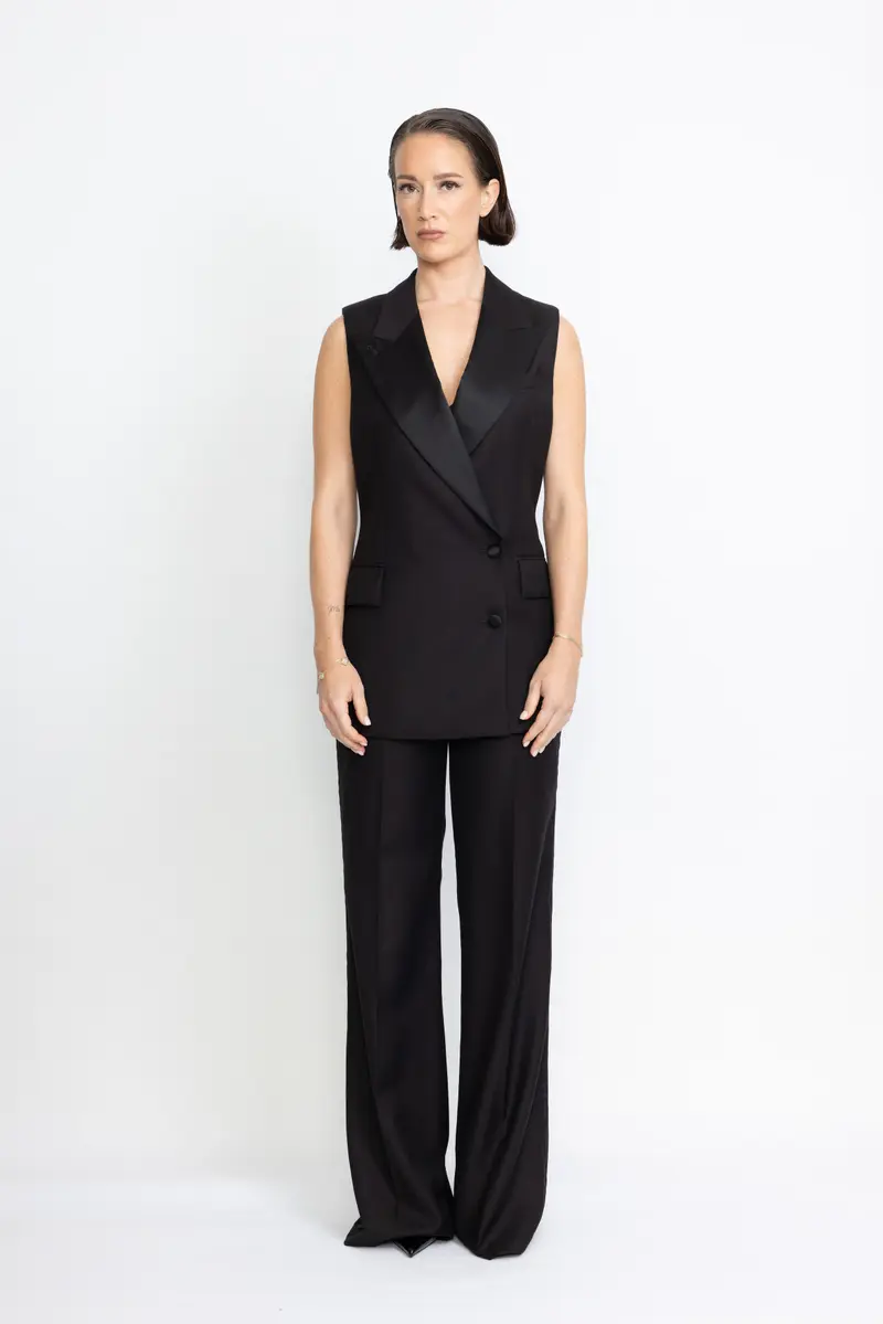 Beja Limited Edition Waistcoat  - Relaxed waistcoat in night