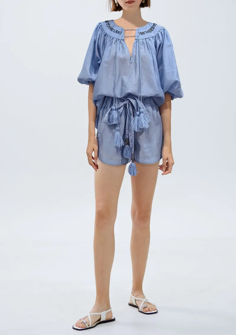 Sirens Shorts - Periwinkle