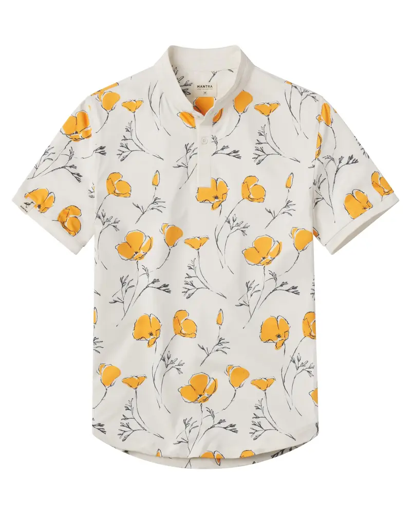 CATALYST POLO | MANTRA COLLAR | BIG POPPY
