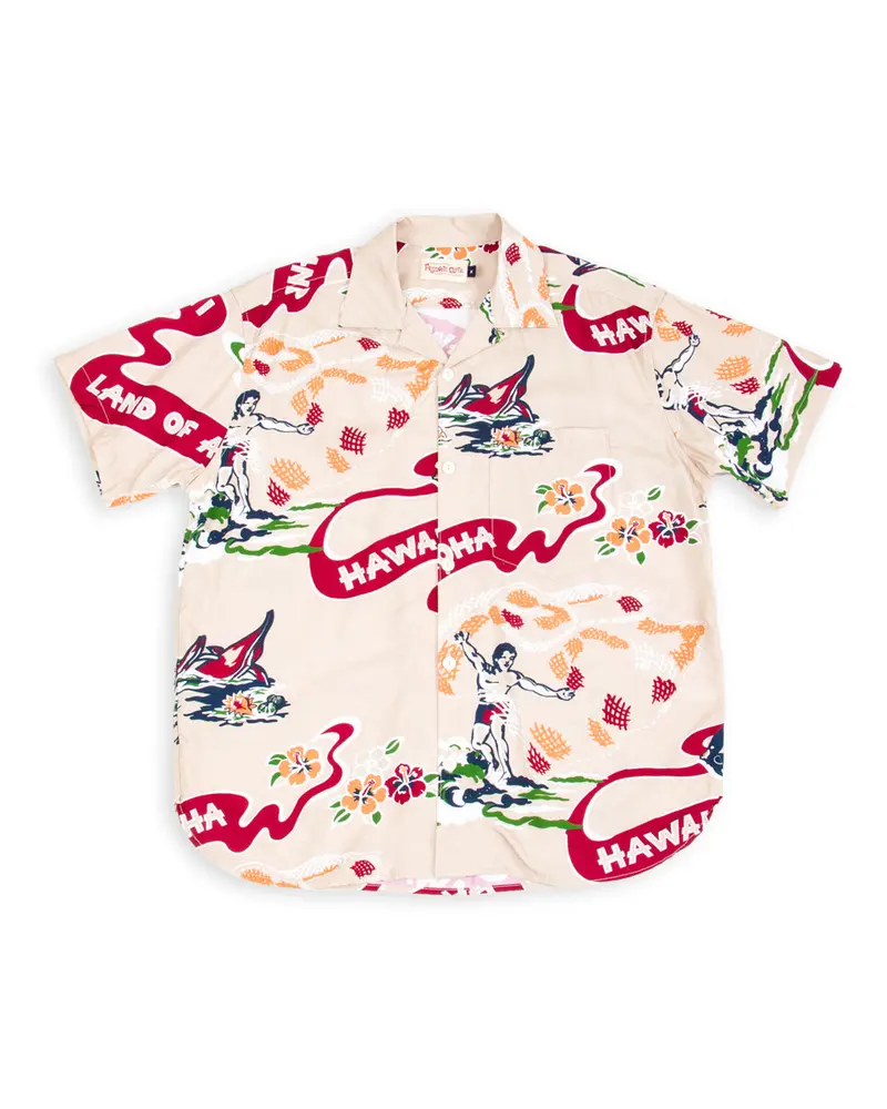 Hawaiian Shirt - Sand Aloha